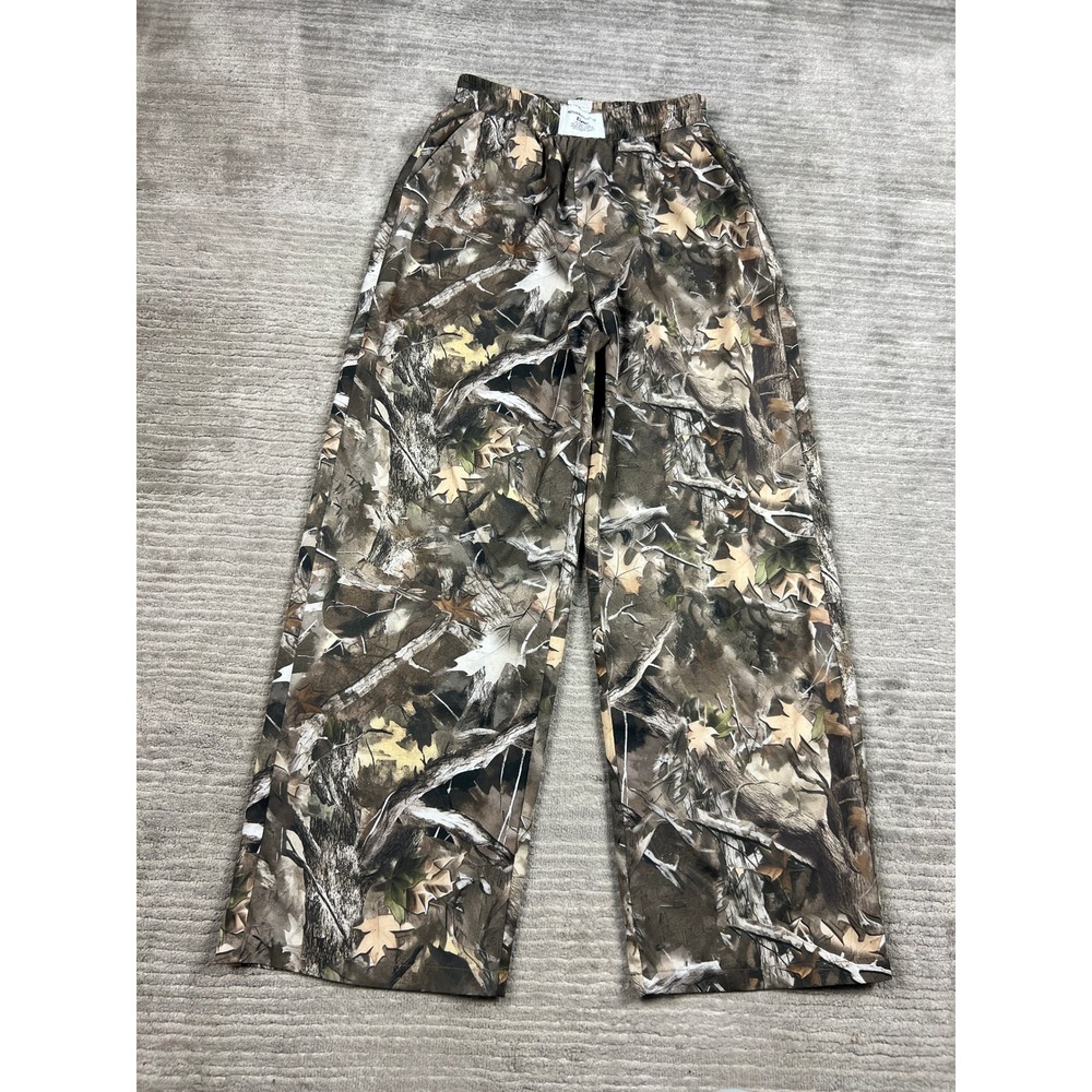 Refashion The Future EZwear Pants Mens Med Brown Camo Real Tree Wide Leg Relaxed